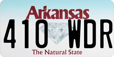 AR license plate 410WDR