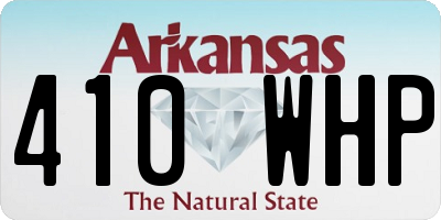 AR license plate 410WHP