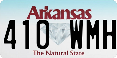 AR license plate 410WMH