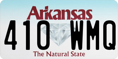AR license plate 410WMQ