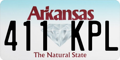 AR license plate 411KPL