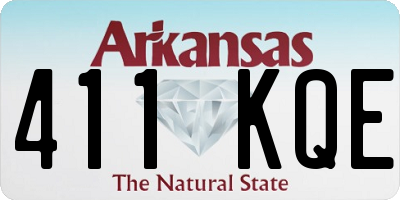 AR license plate 411KQE