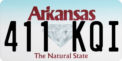 AR license plate 411KQI
