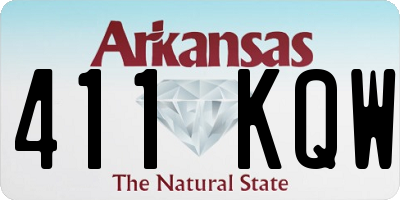 AR license plate 411KQW