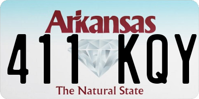 AR license plate 411KQY
