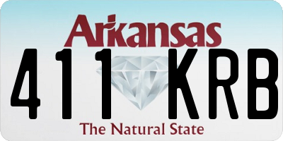 AR license plate 411KRB