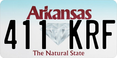 AR license plate 411KRF