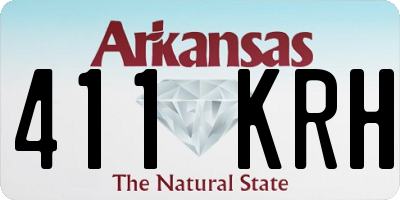 AR license plate 411KRH