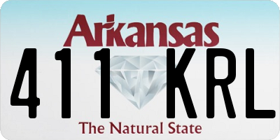 AR license plate 411KRL