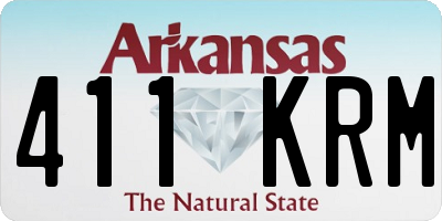 AR license plate 411KRM