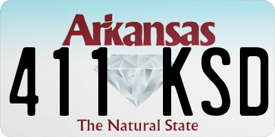AR license plate 411KSD