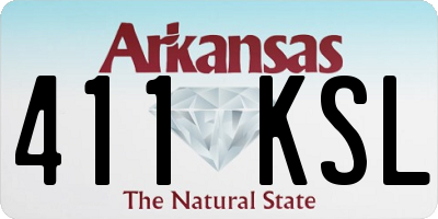 AR license plate 411KSL