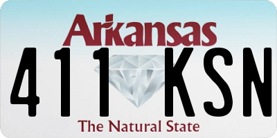 AR license plate 411KSN