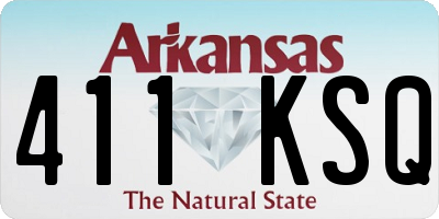 AR license plate 411KSQ