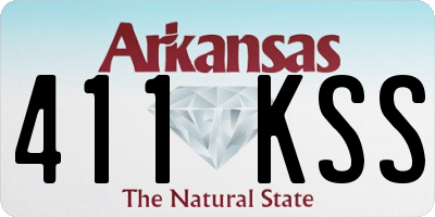 AR license plate 411KSS