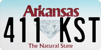 AR license plate 411KST