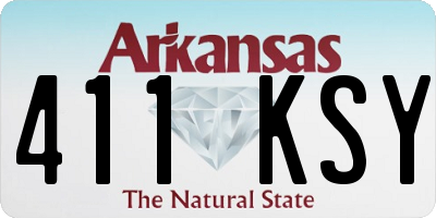 AR license plate 411KSY
