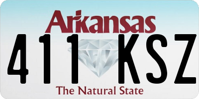 AR license plate 411KSZ