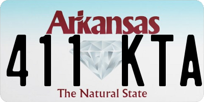 AR license plate 411KTA