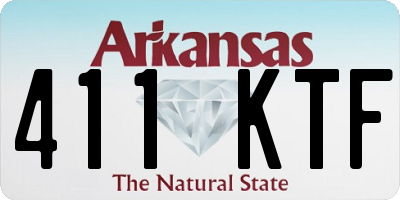 AR license plate 411KTF