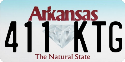 AR license plate 411KTG