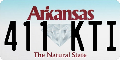 AR license plate 411KTI