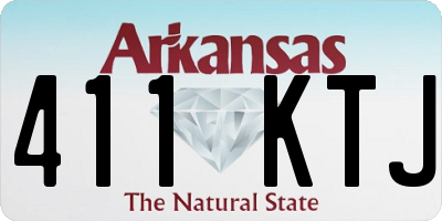AR license plate 411KTJ