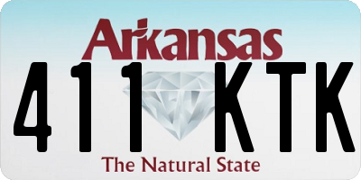 AR license plate 411KTK