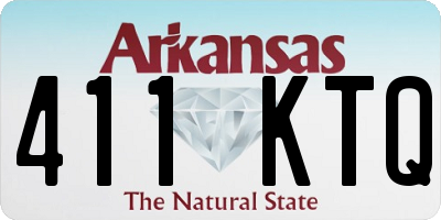 AR license plate 411KTQ