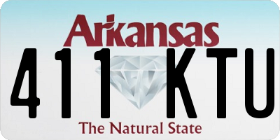 AR license plate 411KTU