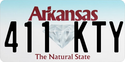 AR license plate 411KTY