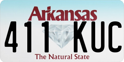 AR license plate 411KUC