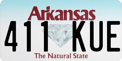 AR license plate 411KUE