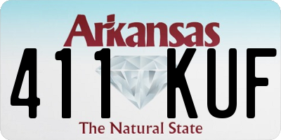 AR license plate 411KUF
