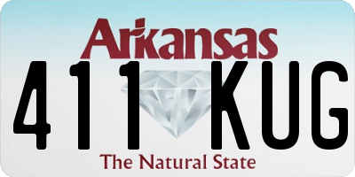 AR license plate 411KUG