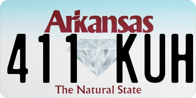 AR license plate 411KUH