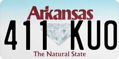 AR license plate 411KUO