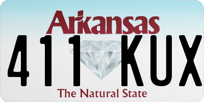 AR license plate 411KUX