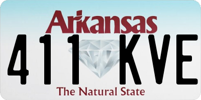 AR license plate 411KVE