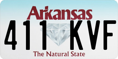 AR license plate 411KVF