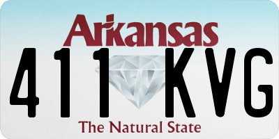 AR license plate 411KVG