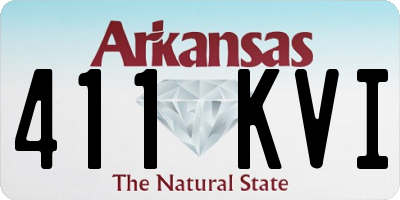 AR license plate 411KVI