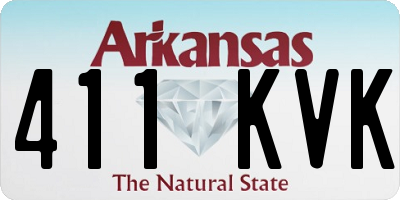 AR license plate 411KVK