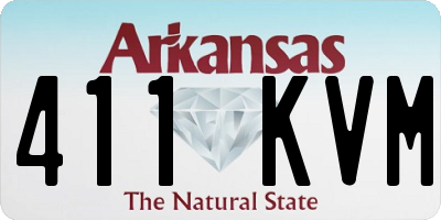 AR license plate 411KVM