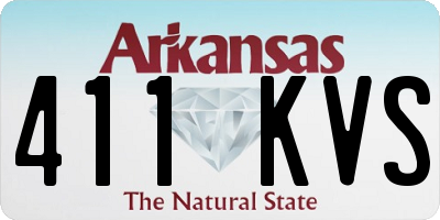 AR license plate 411KVS