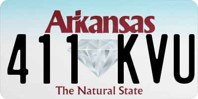 AR license plate 411KVU