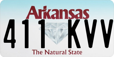 AR license plate 411KVV