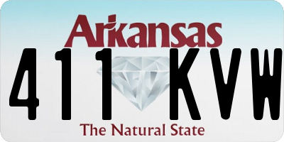 AR license plate 411KVW
