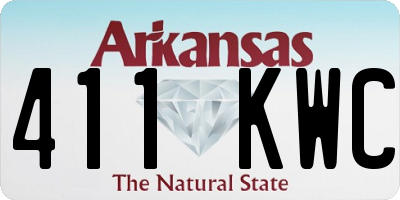 AR license plate 411KWC