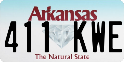 AR license plate 411KWE